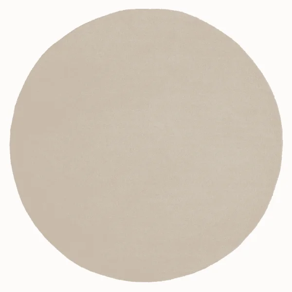 MUST Living Rond Vloerkleed Noble 250cm - Zand