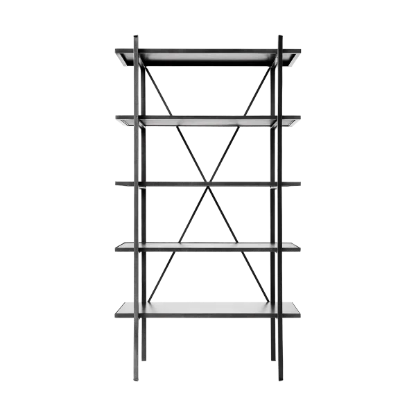 MUUBS Austin staand rek 90x160 cm Zwart