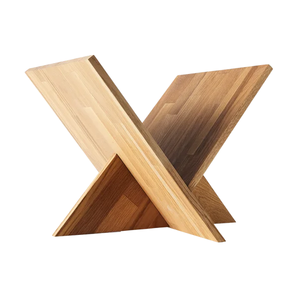 MUUBS Ottowa tijdschriftenrek Natural oak