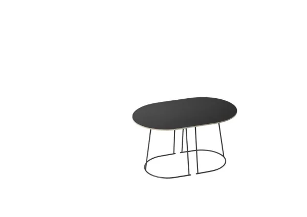 Muuto Airy Coffee Table - zwart - S