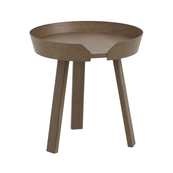 Muuto Around tafel small Stained dark brown