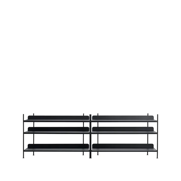 Muuto Compile configuration 6 rekkensysteem Black