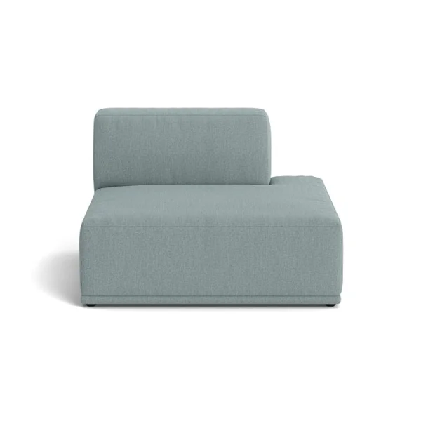 Muuto Connect soft module Re-wool nr.718 lichtblauw Zonder armleuningen (D)