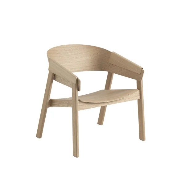 Muuto Cover Lounge Stoel - eiken