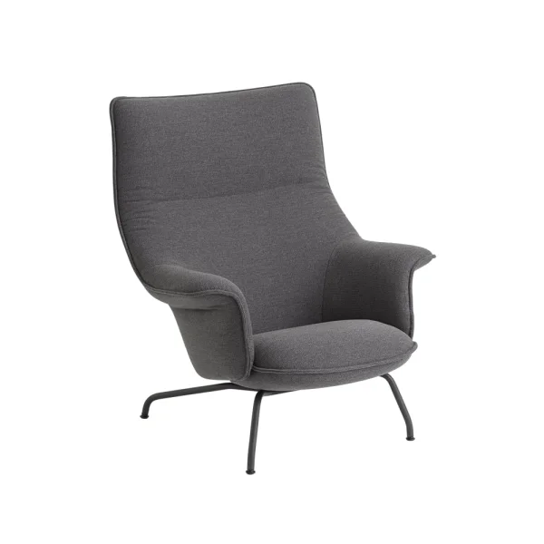 Muuto Doze fauteuil Ocean 80-Anthracite black