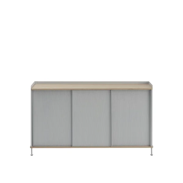 Muuto Enfold Sideboard - eiken/lichtgrijs - 148 x 45 cm