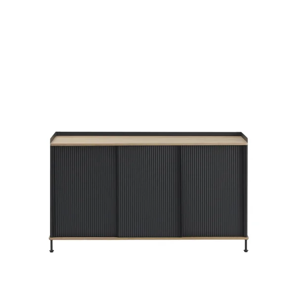 Muuto Enfold Sideboard - oak/anthracite - 148 x 45 cm