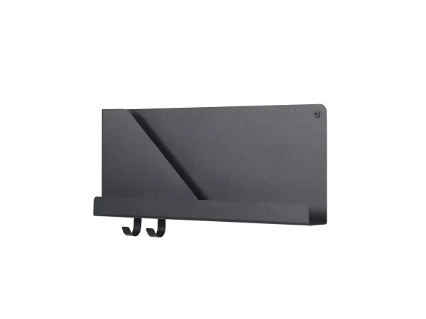 Muuto Folded rek - 51 x 22 cm - zwart