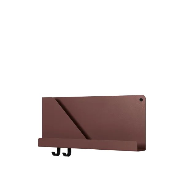 Muuto Folded rek - deep red - 51 x 22 cm