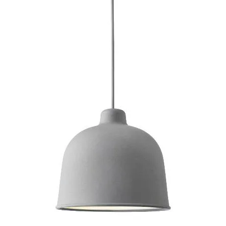 Muuto Grain hanglamp grijs