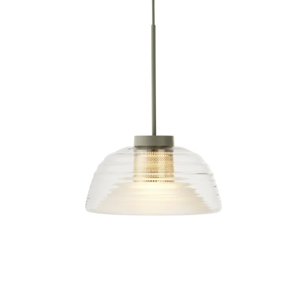 Muuto Hanglamp met twee lagen - olive