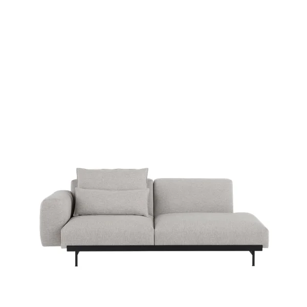 Muuto In Situ modulaire bank 2-zits configuration 3 Clay 12-Configuration 3-Black