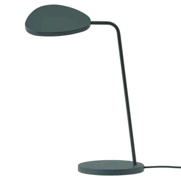 Muuto Leaf tafellamp wit Dark green