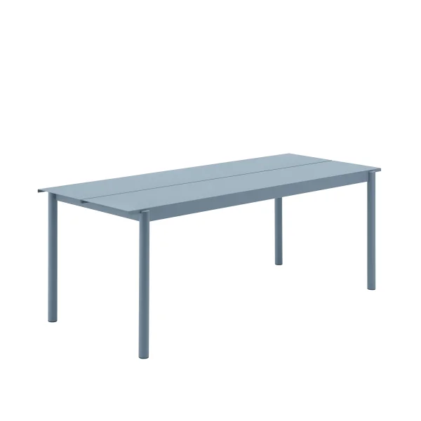 Muuto Linear Steel Tafel - pale blue - 200 x 75 cm