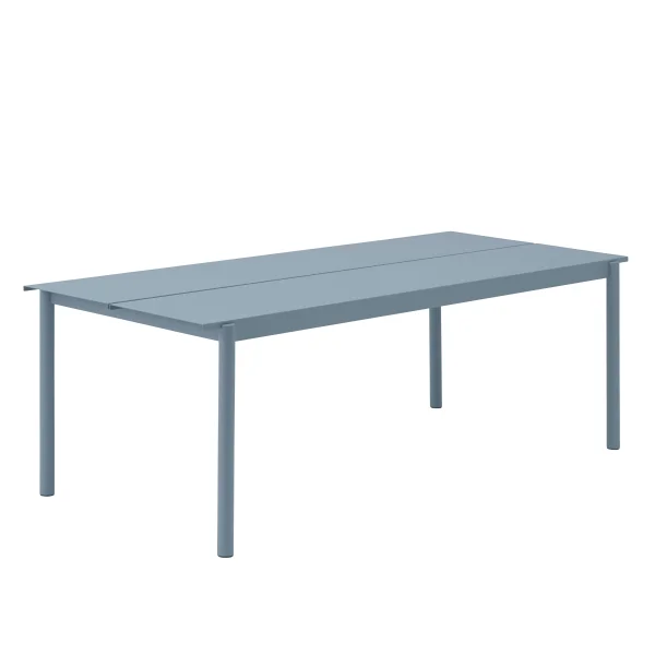 Muuto Linear Steel Tafel - pale blue - 220 x 90 cm