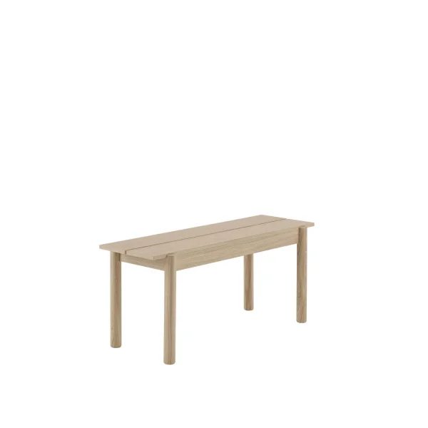 Muuto Linear Wood Series Bank - eiken - 110 cm