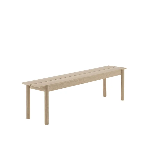 Muuto Linear Wood Series Bank - eiken - 170 cm