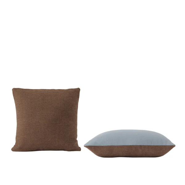 Muuto Mingle Kussen - copper brown/light blue - 45 x 45 cm