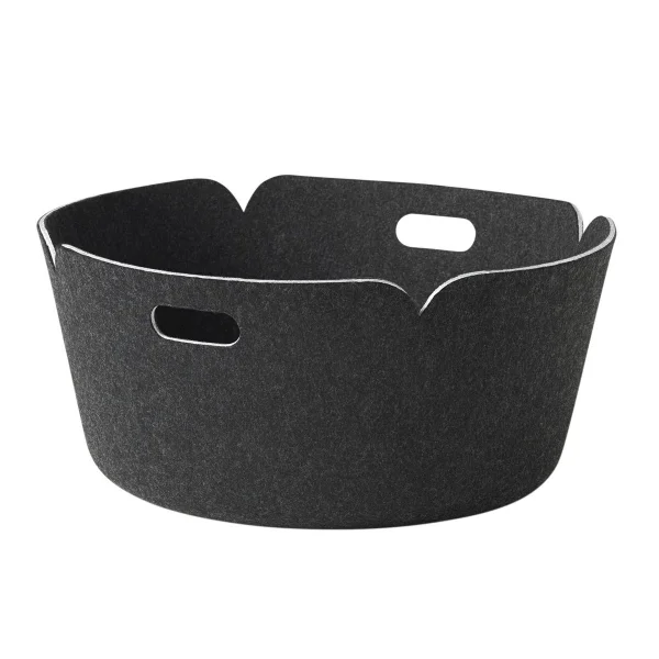 Muuto Restore opbergmand rond black melange