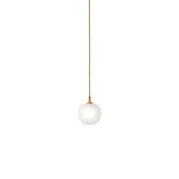 Muuto - Rime Hanglamp Ø12 White/Orange