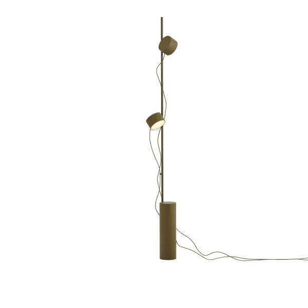 Muuto Staande lamp - brown green