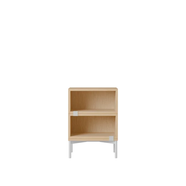 Muuto Stacked Storage Bedside Stable Configuratie 1 - eiken