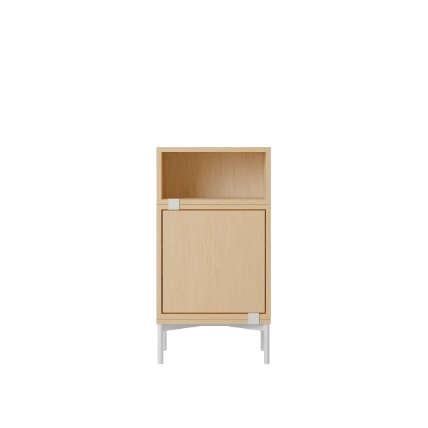 Muuto Stacked Storage Bedside Stable Configuratie 2 - eiken