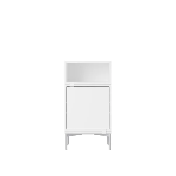 Muuto Stacked Storage Bedside Stable Configuratie 2 - wit