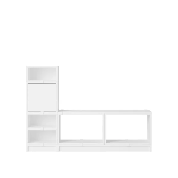 Muuto Stacked Storage Hallway Configuratie 1 - wit