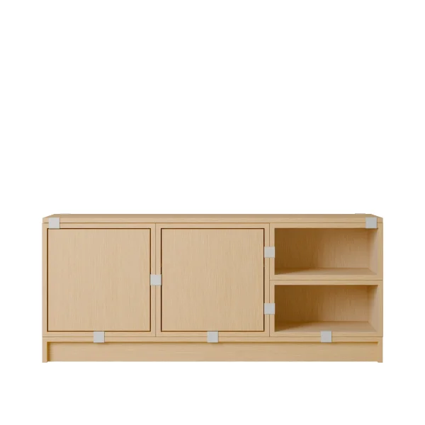 Muuto Stacked Storage Hallway Configuratie 2 - eiken