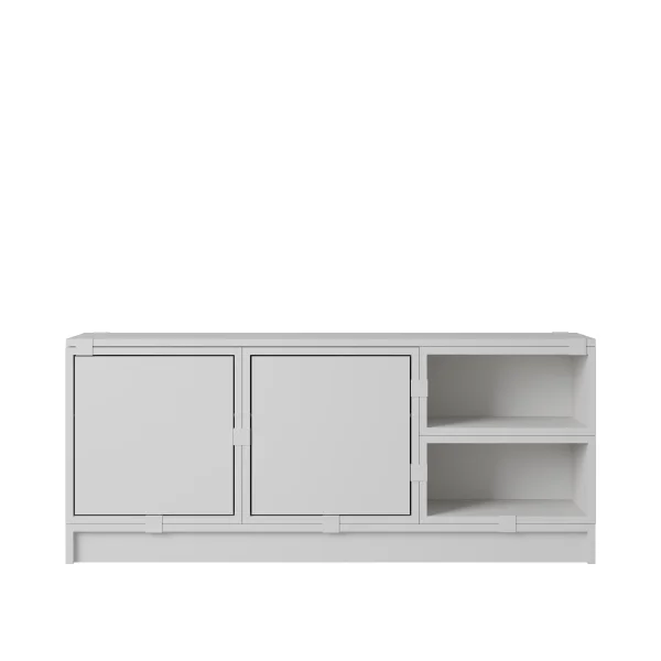 Muuto Stacked Storage Hallway Configuratie 2 - grijs