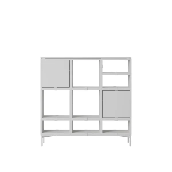 Muuto Stacked Storage Hallway Configuratie 3 - grijs