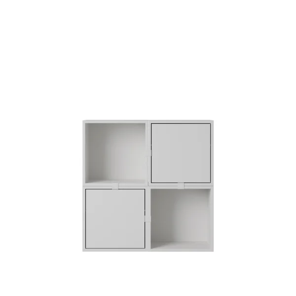 Muuto Stacked Storage Hallway Configuratie 4 - grijs