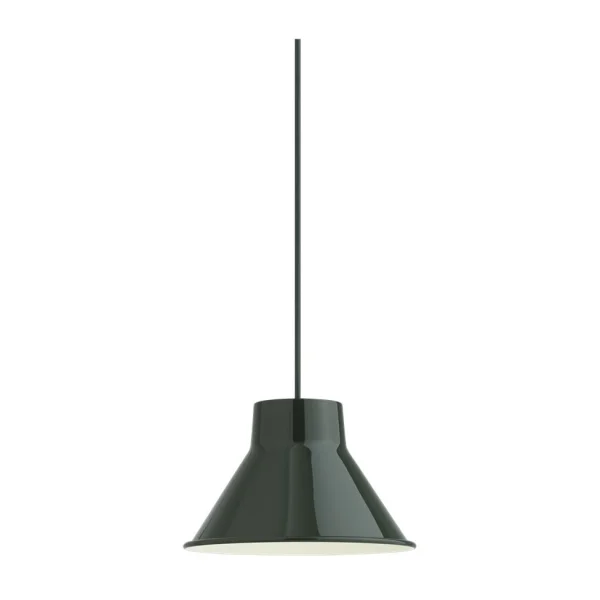 Muuto Top plafondlamp Ø21 cm Donkergroen