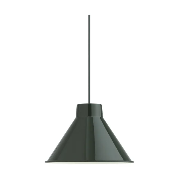 Muuto Top plafondlamp Ø28 cm Donkergroen