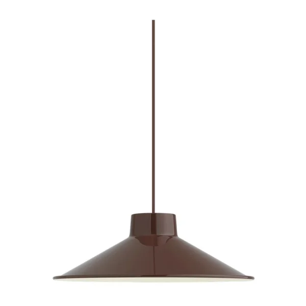 Muuto Top plafondlamp Ø36 cm Dieprood