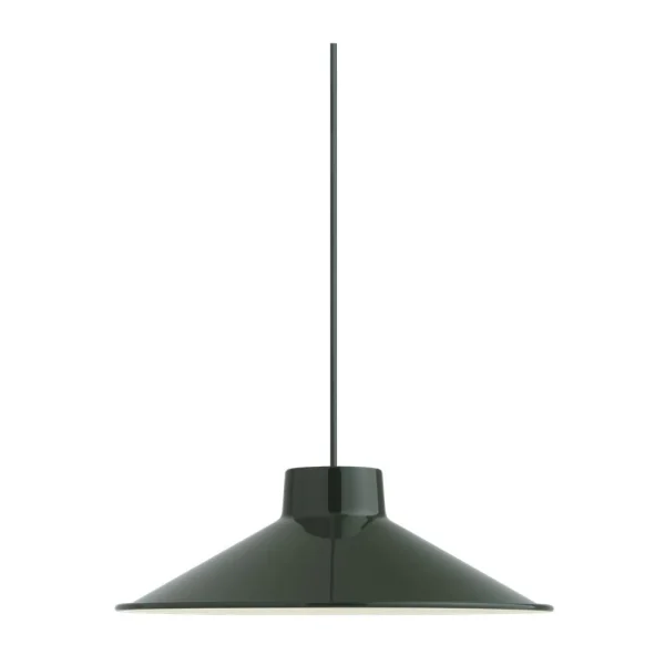 Muuto Top plafondlamp Ø36 cm Donkergroen