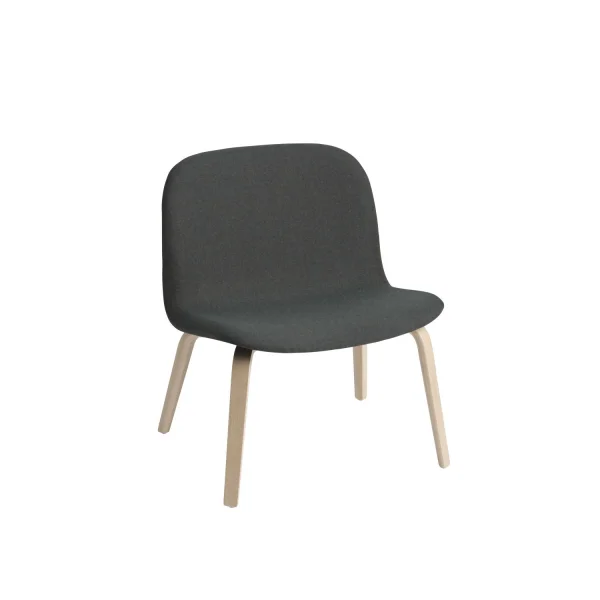 Muuto Visu Lounge stoel met stoffering - Fiord 991