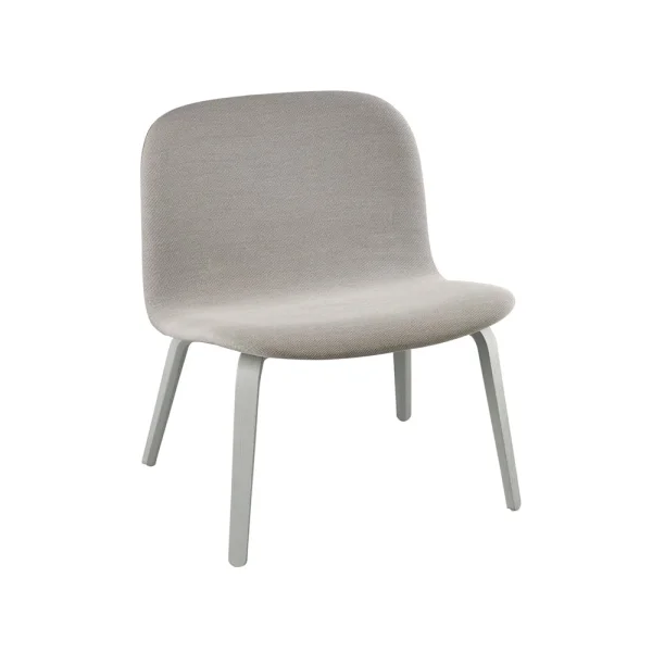 Muuto Visu loungefauteuil bekleed stoel Steelcut trio 133-Grey