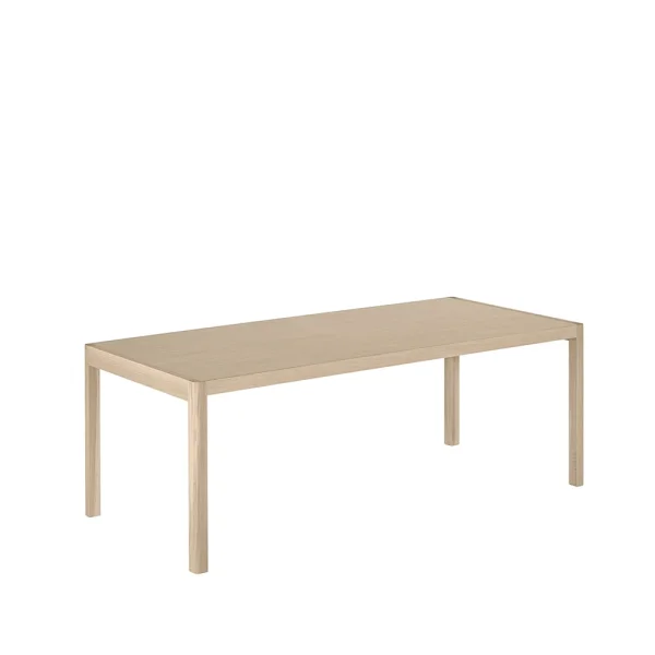 Muuto Workshop eettafel Oak veener-Oak 200x92 cm