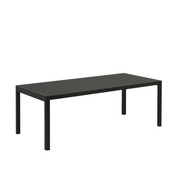 Muuto Workshop Tafel - zwart - L