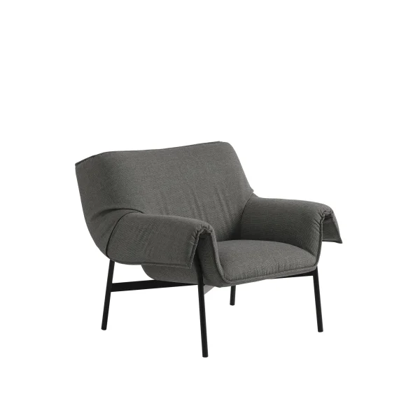 Muuto Wrap Lounge Chair Sabi 151-black