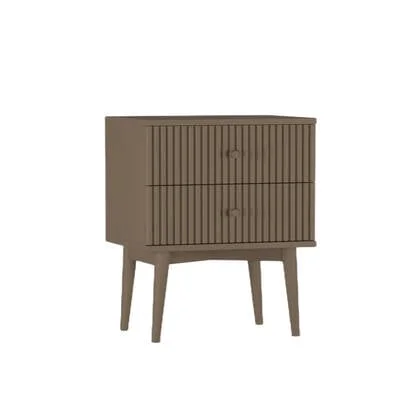 Nachtkastje Sem - Bruin|Hout - Mango - Hout