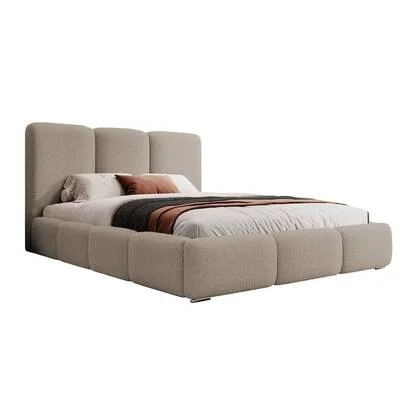 NADUVI Collection Bedframe Briar bouclé met opbergvak 140x200