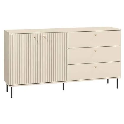 NADUVI Collection Carlotta dressoir 2-deurs 3 laden