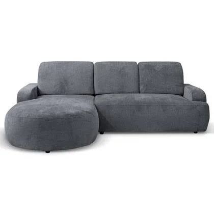 NADUVI Collection Hoekbank Alma links met slaapfunctie