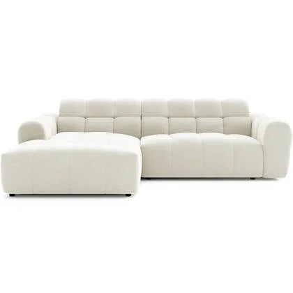 NADUVI Collection Hoekbank Vonty chenille links