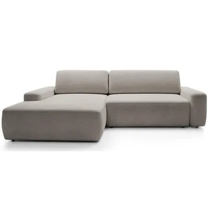 NADUVI Collection Hoekslaapbank Elis links met opbergvak chenille