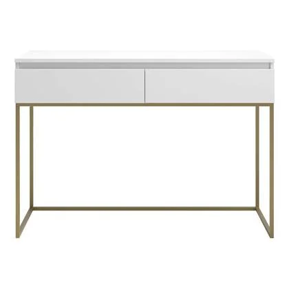 NADUVI Collection Kate Bureau - Wit - Goud