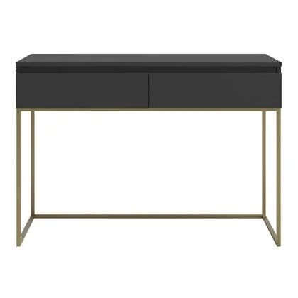 NADUVI Collection Kate Bureau - Zwart - Goud